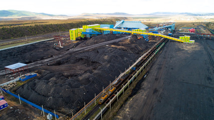 Coal mining from above
