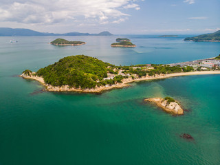 Obraz premium 大島空撮