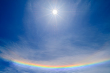 環水平アークと太陽 © sandpiper