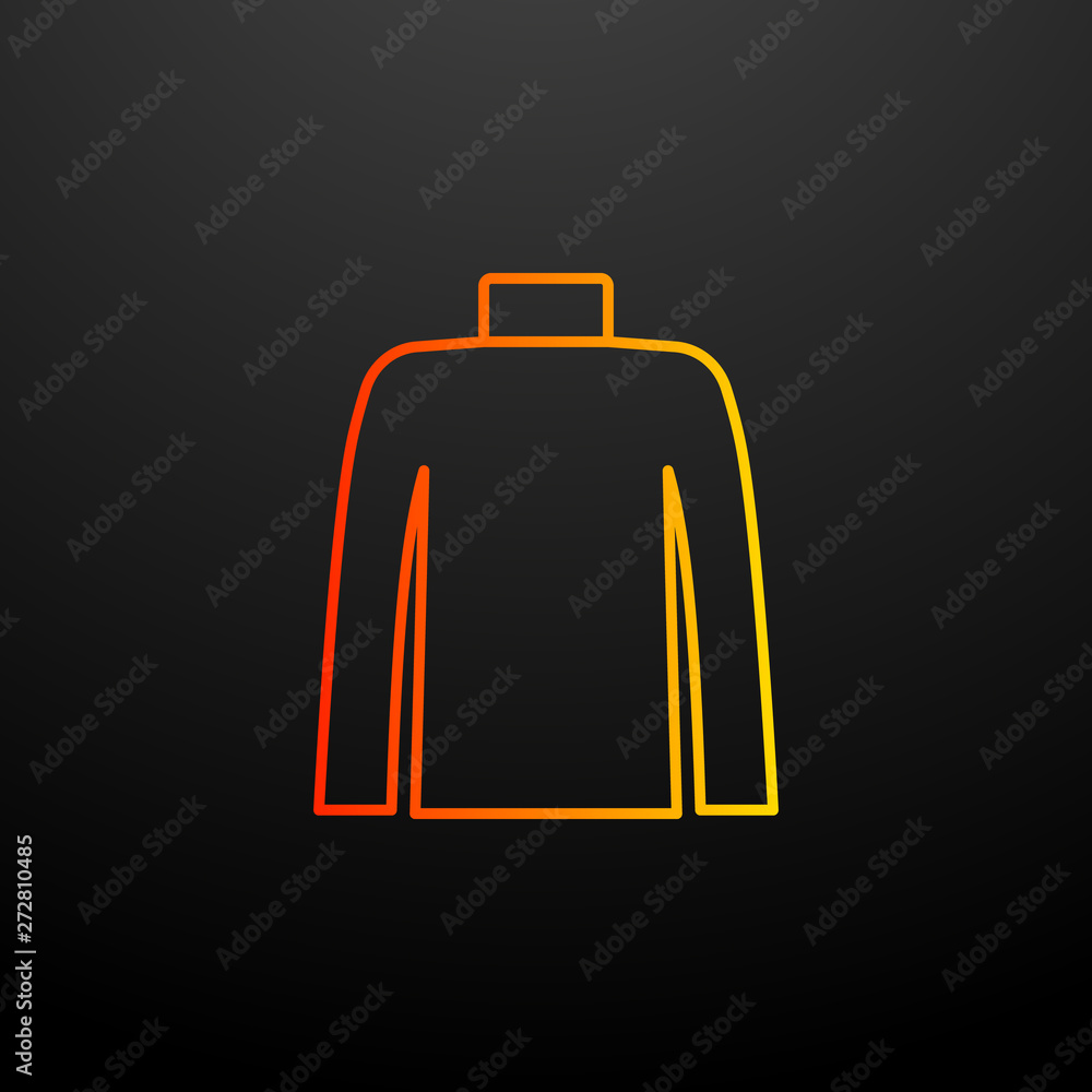 Poster sweater nolan icon. elements of autumn set. simple icon for websites, web design, mobile app, info g
