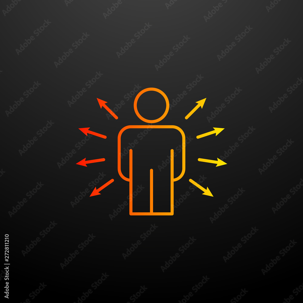 Poster employee selection nolan icon. elements of business organisation set. simple icon for websites, web 