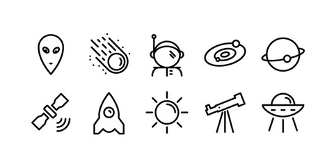 Space Icon Set