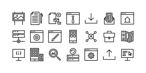 Webdesign Agency SEO Icons