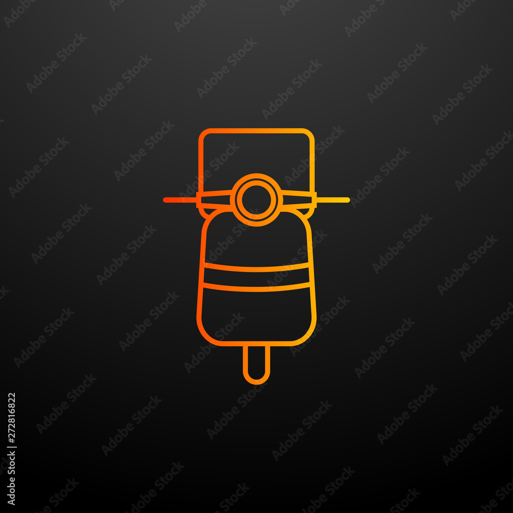 Poster delivery nolan icon. elements of global logistics set. simple icon for websites, web design, mobile 