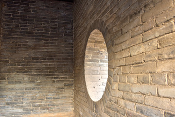 The Wangs Courtyard, Shanxi, China. The famous historical site is in Lingshi County, Jinzhong City, Shanxi province.