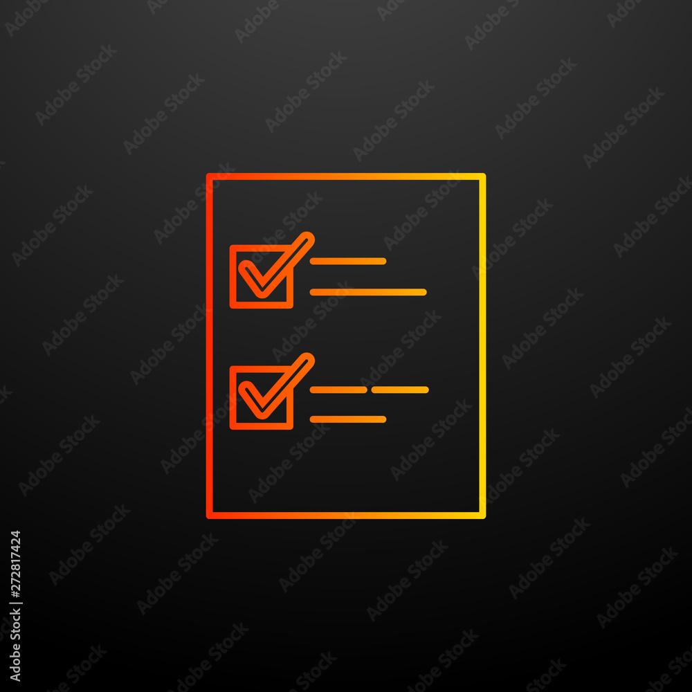 Aufkleber list nolan icon. elements of global logistics set. simple icon for websites, web design, mobile app,