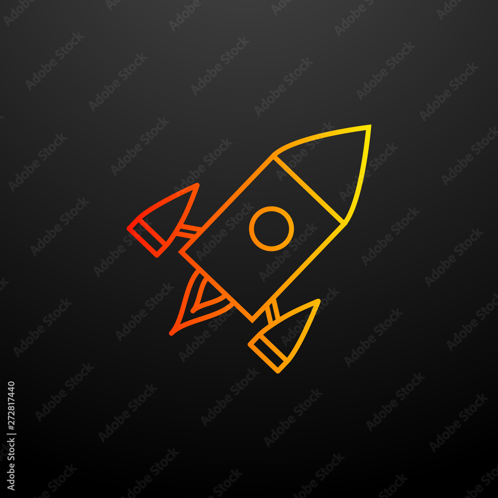 Poster fast transport nolan icon. elements of global logistics set. simple icon for websites, web design, m