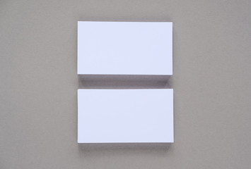 Empty business cards