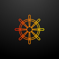 Helm nolan icon. Elements of global logistics set. Simple icon for websites, web design, mobile app, info graphics