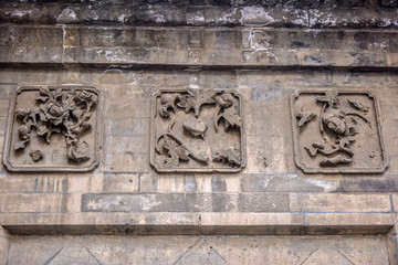 The Wangs Courtyard, Shanxi, China. The famous historical site is in Lingshi County, Jinzhong City, Shanxi province.