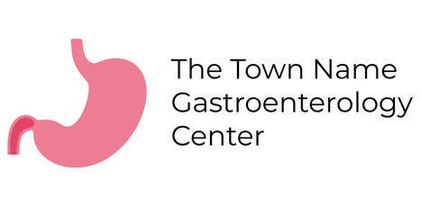 Vector isolated illustration of stomach