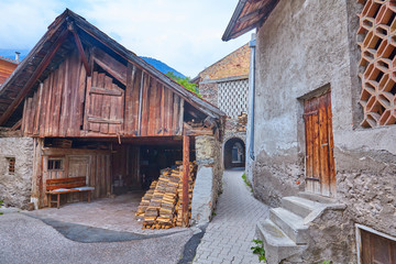 Beautiful old village church in South Tyrol.