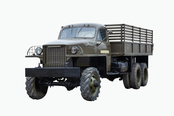 Cargo military car