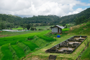 village in mountains