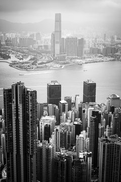hong kong city skyline
