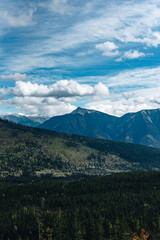 Mountain Range in Canada
