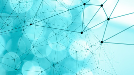 Network and connection technology innovation graphic