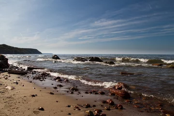Sonniger Strand der Ostsee © Ivan
