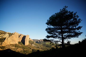 Riglos Mountains in Spain
