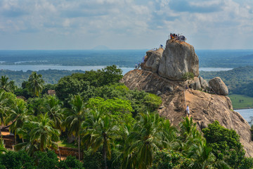 Sri Lanka Mihintale Aradhana Gala rock