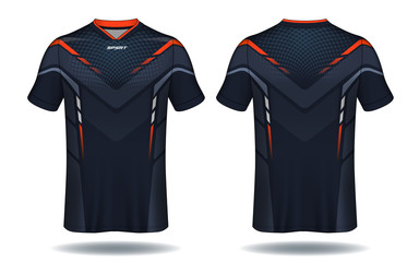 Soccer jersey template.sport t-shirt design. - obrazy, fototapety, plakaty