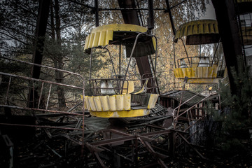 Photos from the city of Pripyat