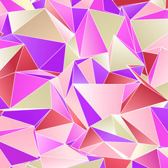 Abstract Low-Poly background. triangulated texture. Design 3d. Polygonal geometrical pattern. Triangular modern style