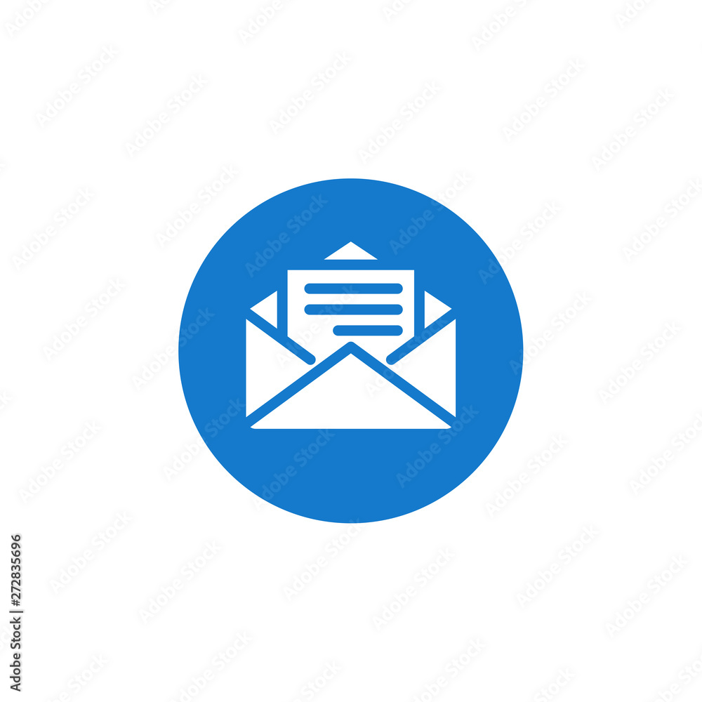 Leinwandbilder email icon. envelope icons in modern design style for web site and mobile app vector illustration. e