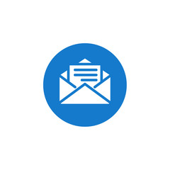 Email Icon. envelope icons in modern design style for web site and mobile app Vector Illustration. email logo design inspiration