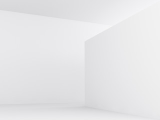 Empty room or  set or background, 3d rendering