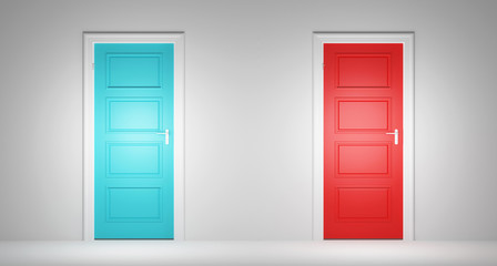 Empty room or  set or background, 3d rendering