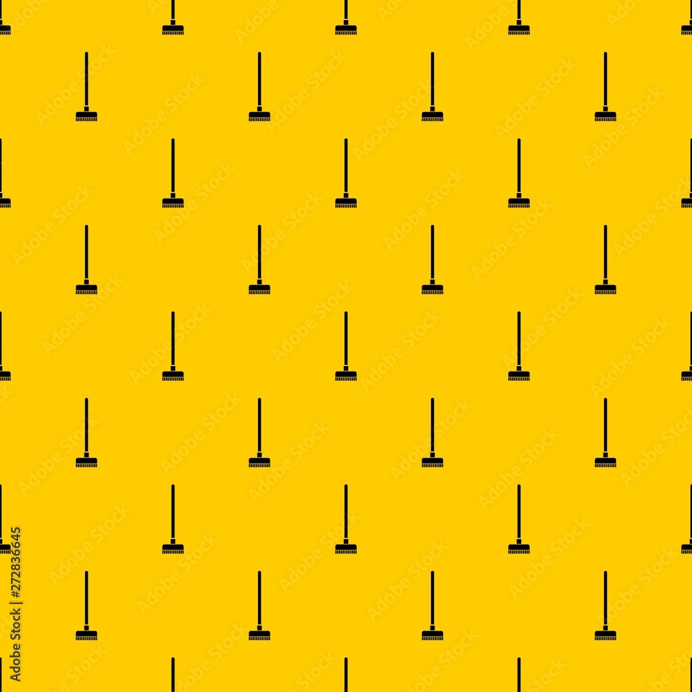 Poster brush for a floor pattern seamless vector repeat geometric yellow for any design