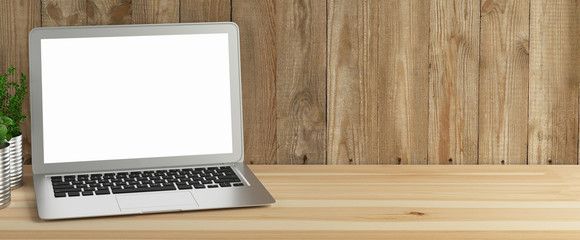 Pc or laptop, 3d rendering