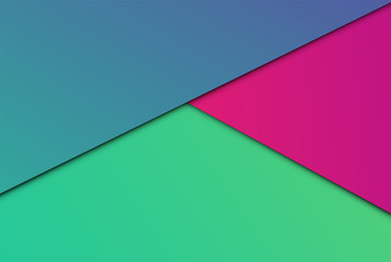 Colorful abstract papers, vector illustration