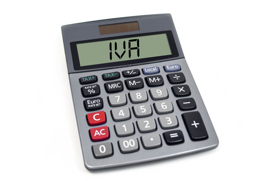 Calculator with acronym IVA - spanish and italian VAT