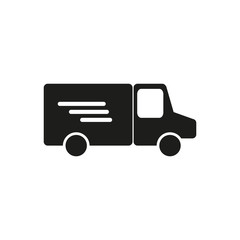Fast delivery icon. Simple vector illustration