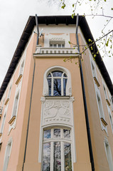 Facade of Art Nouveau Building