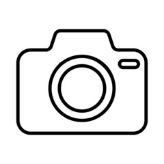 Photo camera vector icon. Cam vector icon. Photo camera illustration symbol for web sites or mobile devise.