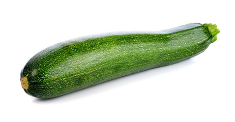zucchini isolated on white background