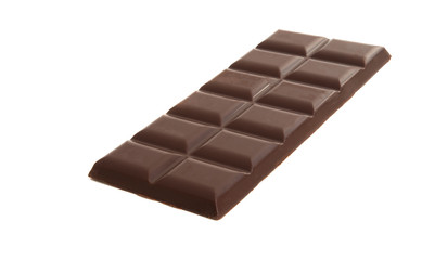 chocolate bar isolated