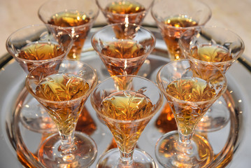 SHOTS OF LIQUOR