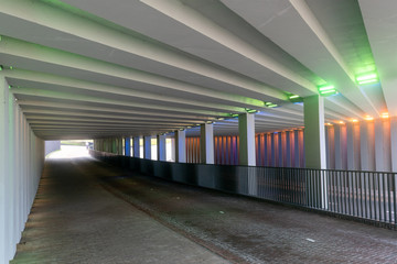 Marstunnel underpass railway in Zutphen
