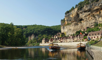 Village de La Roque Gageac en Dordogne
