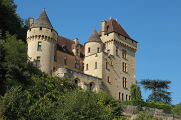 Fototapeta na wymiar Village de La Roque Gageac en Dordogne