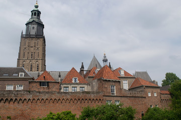 Fototapeta premium The Saint Walburgis church in Zutphen