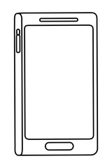 Smartphone icon design vector illustrator