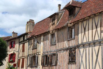 Altstadt von Bergerac, Dordogne, Frankreich