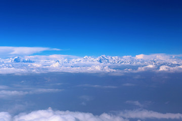 Beautiful Mount Everest  Among The Clouds