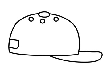 Isolated hat design vector illustrator