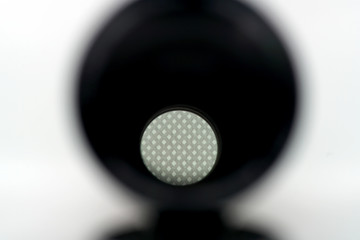 This is an old microscope in good condition and working